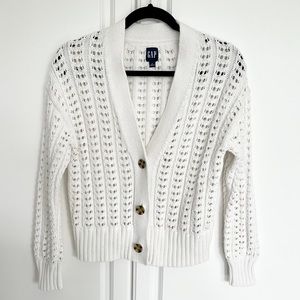 NWOT Gap Crochet Cardigan